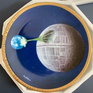 Hamilton Collection Star Wars collectors plate with certificate
